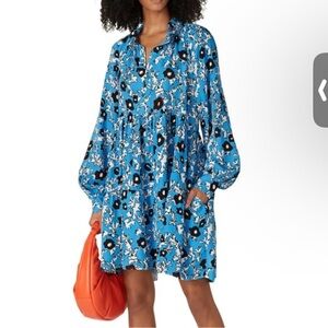 STINE GOYA
Blue Printed Jasmine Dress
